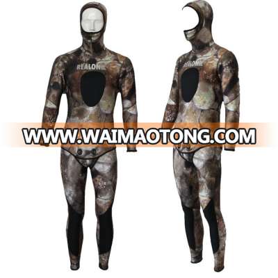 Neoprene Surfing Diving Suit Camo Spearfishing Wetsuit